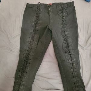 Tripp black Lace up jeans